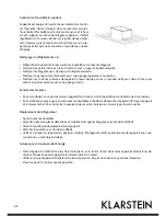 Preview for 43 page of Klarstein 10029819 User Manual