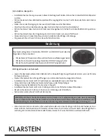 Preview for 6 page of Klarstein 10031574 Instruction Manual