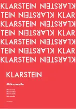 Klarstein 10031895 Manual preview