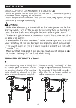 Preview for 17 page of KLASS Fan TORONTO DC User Manual