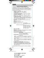 Preview for 38 page of Klein Tools MM600 Instruction Manual