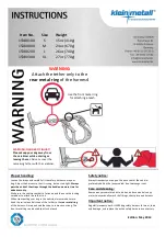 Preview for 2 page of kleinmetall ALLSAFE Instructions