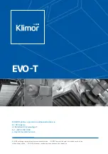 Preview for 52 page of Klimor EVO-T Operation And Maintenance Manual