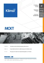 Klimor MCKT Operation And Maintenance Manual preview