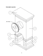 Preview for 10 page of KLOCKIT Arc De Triomphe Desk Clock Plan And Assembly Instructions For The