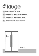 Preview for 1 page of KLUGE KCF488D User Manual