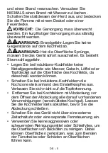 Preview for 43 page of KLUGE KPI6020B User Manual