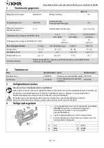 Preview for 12 page of KMR 12000607 Additional Instructions