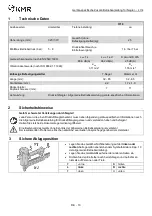 Preview for 10 page of KMR 12100547 Instructions Manual