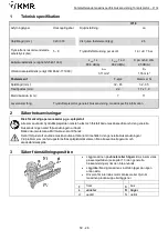 Preview for 26 page of KMR 12100547 Instructions Manual