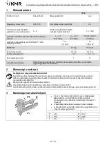 Preview for 30 page of KMR 12100547 Instructions Manual