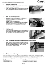 Preview for 51 page of KMR 12100547 Instructions Manual