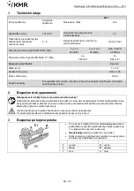 Preview for 36 page of KMR 12100548 Instructions Manual