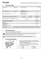 Preview for 10 page of KMR 12100555 Instructions Manual