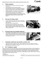 Preview for 33 page of KMR 12100555 Instructions Manual