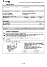 Preview for 48 page of KMR 12100555 Instructions Manual