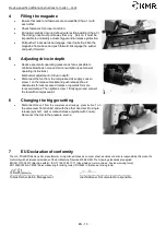 Preview for 13 page of KMR 12100566 Instructions Manual