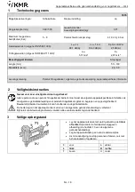 Preview for 18 page of KMR 12100566 Instructions Manual