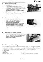 Preview for 19 page of KMR 12100566 Instructions Manual