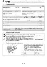 Preview for 28 page of KMR 12100566 Instructions Manual