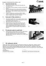 Preview for 37 page of KMR 12100566 Instructions Manual