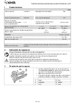 Preview for 44 page of KMR 12100566 Instructions Manual