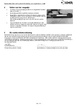 Preview for 13 page of KMR 12100581 Instructions Manual