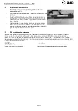 Preview for 31 page of KMR 12100581 Instructions Manual