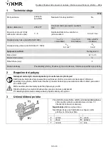 Preview for 26 page of KMR 12100655 Instructions Manual