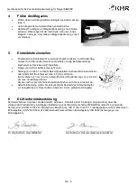 Preview for 5 page of KMR 3447-10 Device-Specific Additional Instructions