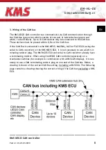 Preview for 8 page of KMS UEGO CAN Manual For Installation And Setup