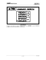 Preview for 44 page of KMT STREAMLINE SL-IV 50 PLUS Operation And Service Manual