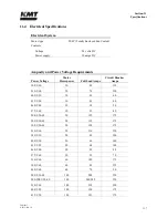 Preview for 167 page of KMT Streamline SL-V 100 Plus Operation And Maintenance Manual