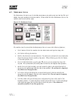 Preview for 65 page of KMT STREAMLINE SL-V SRP 100 Operation And Maintenance Manual