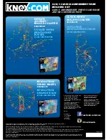 Preview for 24 page of K'Nex 3-IN-1 CLASSIC AMUSEMENT PARK Instructions Manual