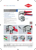 Preview for 2 page of KNIPEX Twistor16 Manual