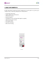 Preview for 3 page of KNX Module IC-USB-S.1 User Manual