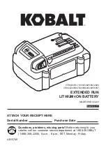 Preview for 45 page of Kobalt 4963560 Manual