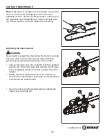 Preview for 26 page of Kobalt KCS 180B User Manual