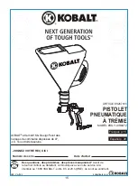 Preview for 15 page of Kobalt SGY-AIR84TZ User Manual