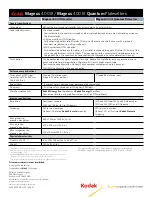 Preview for 2 page of Kodak 400 II Specifications