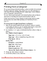 Preview for 38 page of Kodak 6000 - EasyShare Camera Dock User Manual