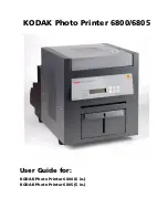 Preview for 1 page of Kodak 6805 User Manual