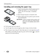 Preview for 14 page of Kodak 8161960 - EasyShare Printer Dock Series 3 Photo User Manual