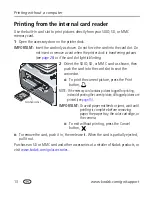 Preview for 20 page of Kodak 8161960 - EasyShare Printer Dock Series 3 Photo User Manual