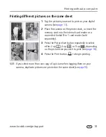 Preview for 25 page of Kodak 8161960 - EasyShare Printer Dock Series 3 Photo User Manual