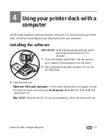 Preview for 29 page of Kodak 8161960 - EasyShare Printer Dock Series 3 Photo User Manual