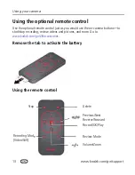 Preview for 20 page of Kodak 8796062 - Zi8 Pocket Video Camera Camcorder Extended User Manual