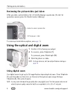 Preview for 12 page of Kodak C190 - EASYSHARE Digital Camera Extended User Manual