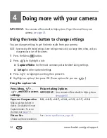 Preview for 30 page of Kodak C190 - EASYSHARE Digital Camera Extended User Manual